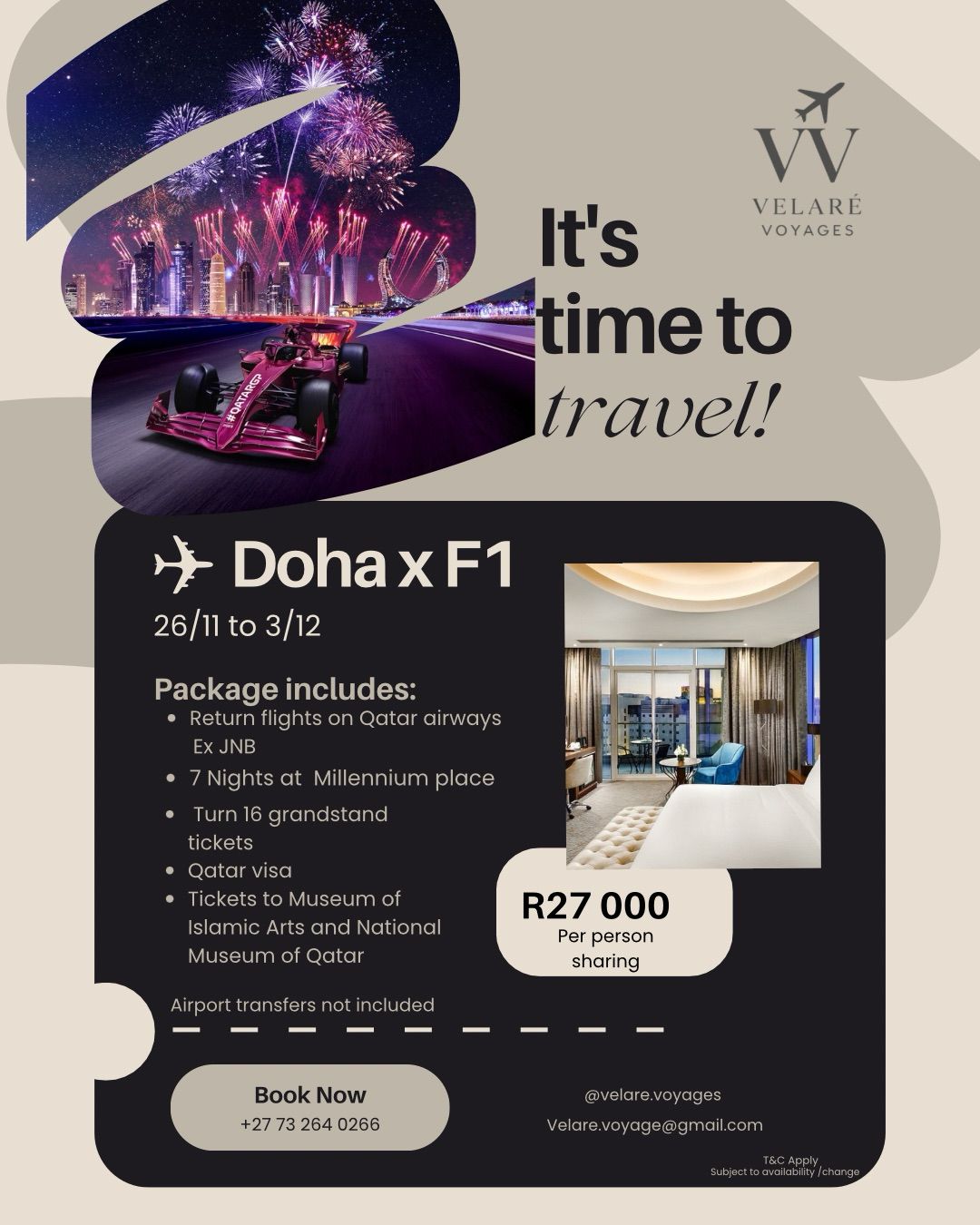 Doha F1 Package